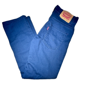 Kid’s Levis 502 regular taper jeans Pre-owned Boy’s size 8R - 24W x 22L | rr14
